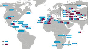 Eurowings Discover Visualisierung Streckennetz